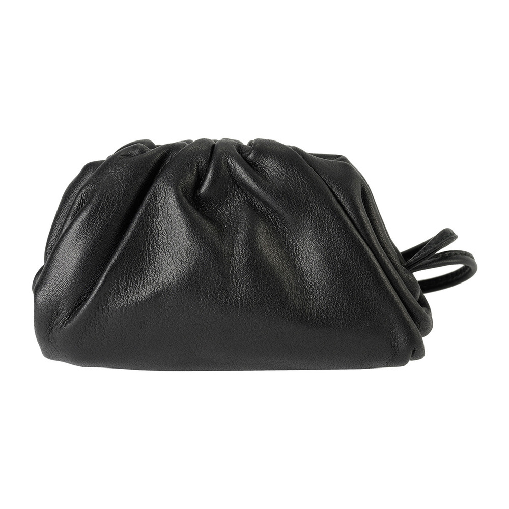 Bottega Veneta Purse Black Shoulder The Pouch Coin